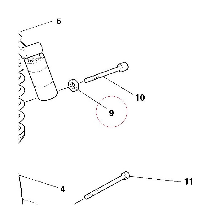 Spindle, taper 71010571A