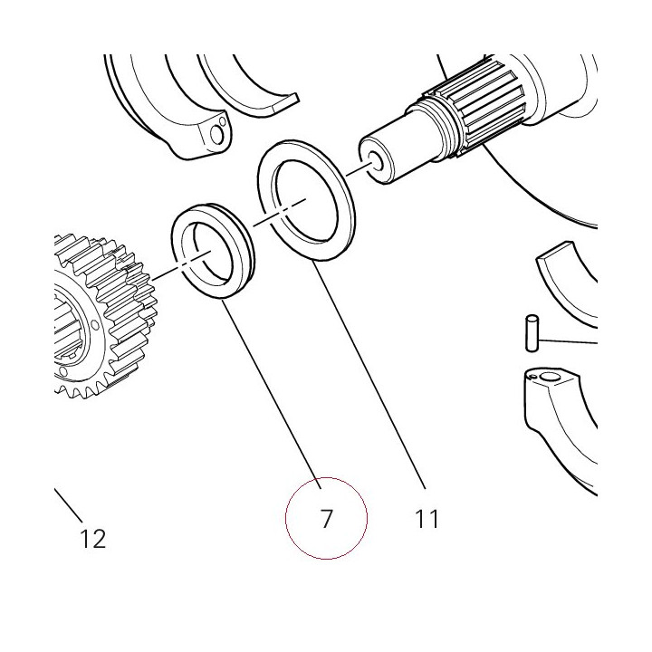 Spacer 71010611A