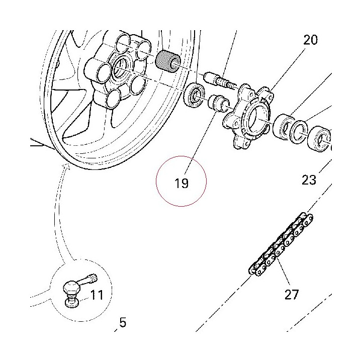 Spacer 71011331A