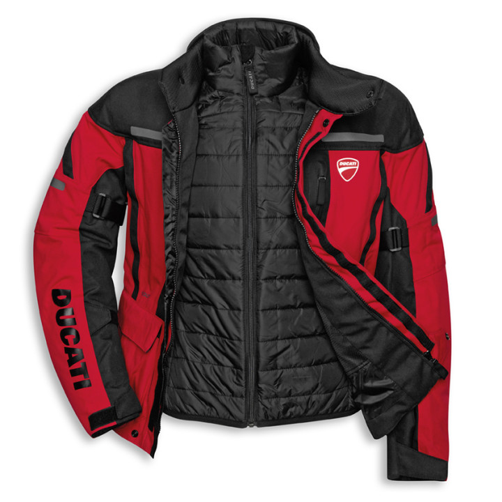 TEX JACKET TOUR C4 RED/BLACK