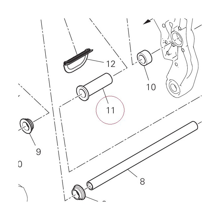 Bushing 71011891A