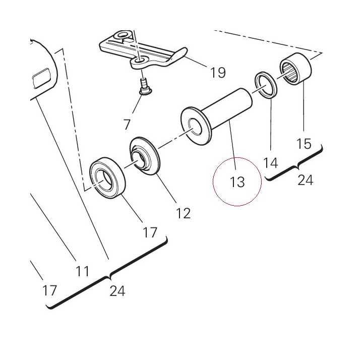Inner spacer 71012051A