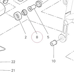 Right spacer 71210311A