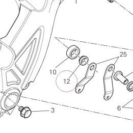 Right spacer 71210481A