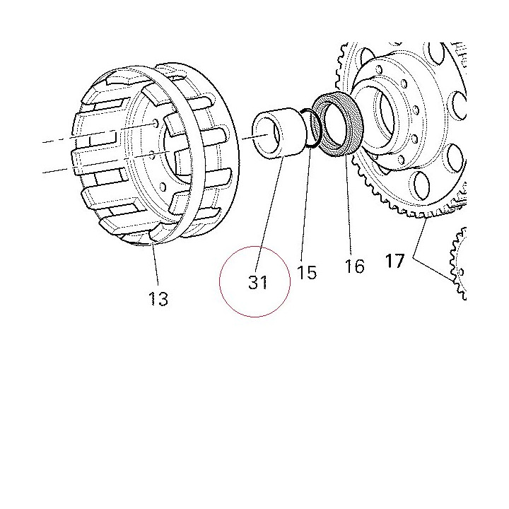 Spacer 71310121B