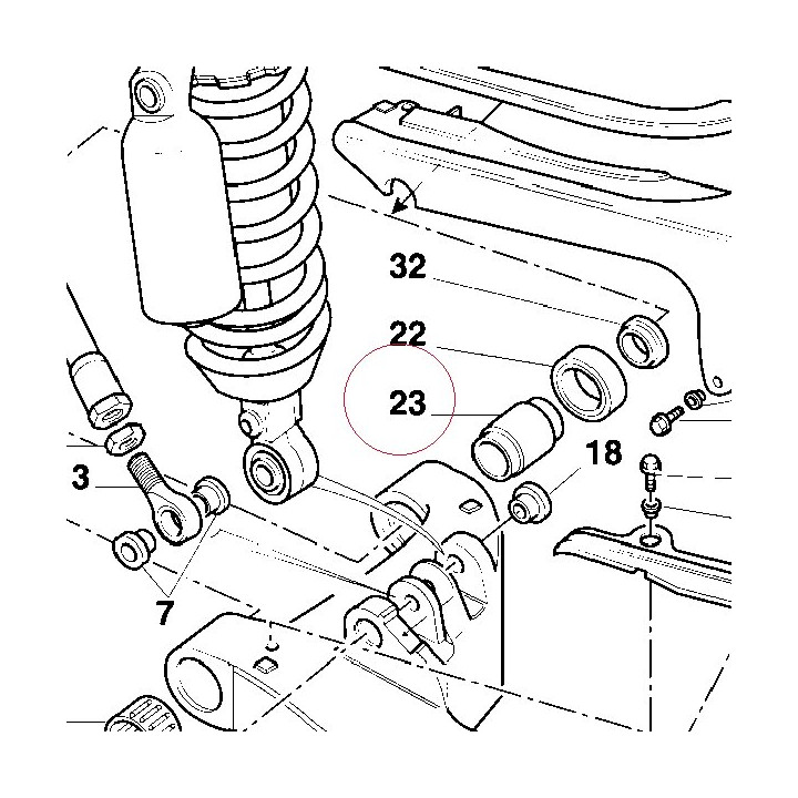 Inner spacer 71310781A