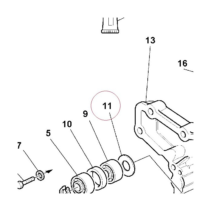 Spacer 71310831A