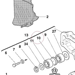 Spacer 71311181A
