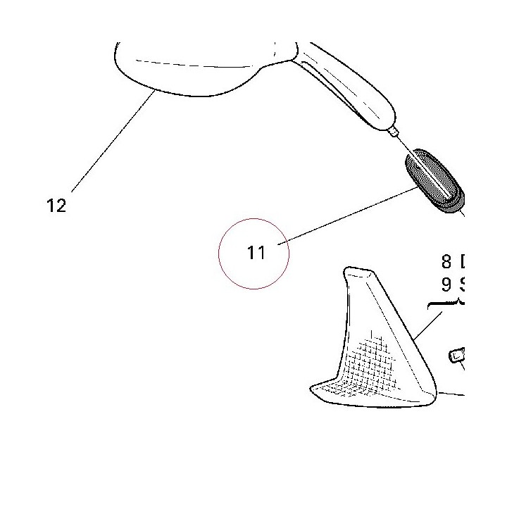 Right gasket 71311261A
