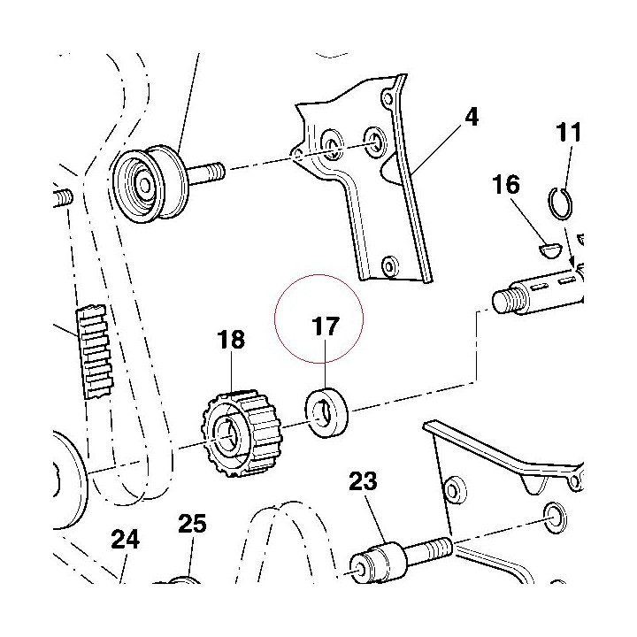Spacer 71311661A
