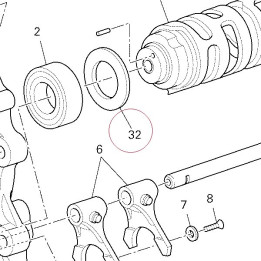 Spacer 25.2X31X0.3 71312411AB