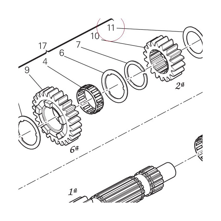 Washer, thrust 71315851A
