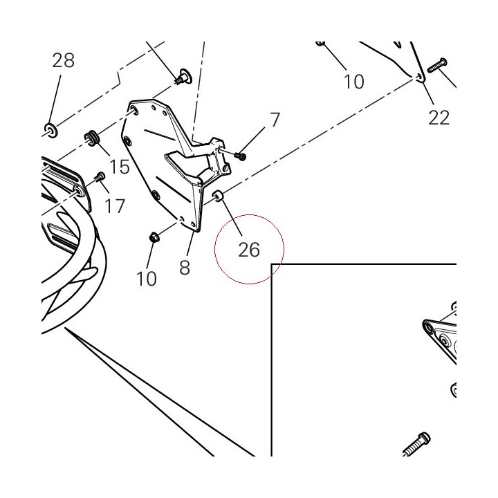 Spacer 7131A071AA