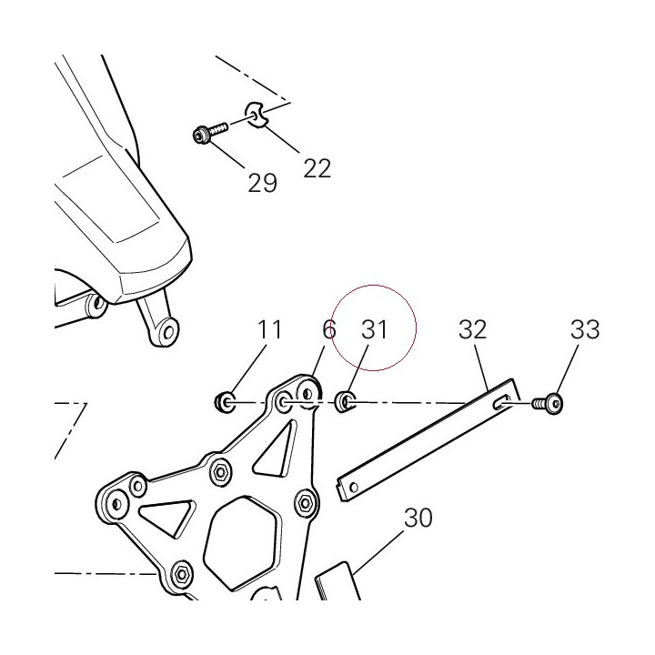 Spacer 7131A081AA