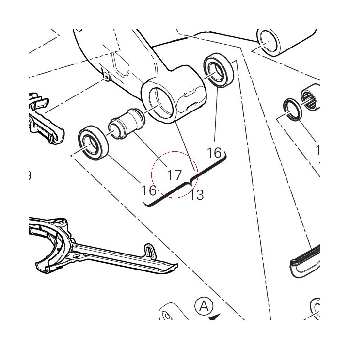 Inner spacer 7131A211AA