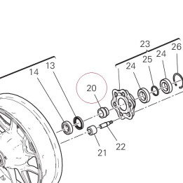 Spacer 7131A371AA