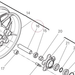 Inner spacer 7131B051A