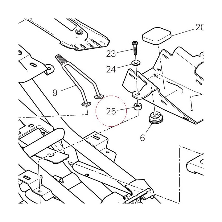 Spacer 7131B921AA