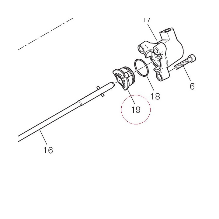 Anti-rotation insert 71320031A