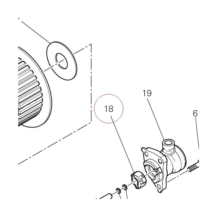 Anti-rotation insert 71320043A