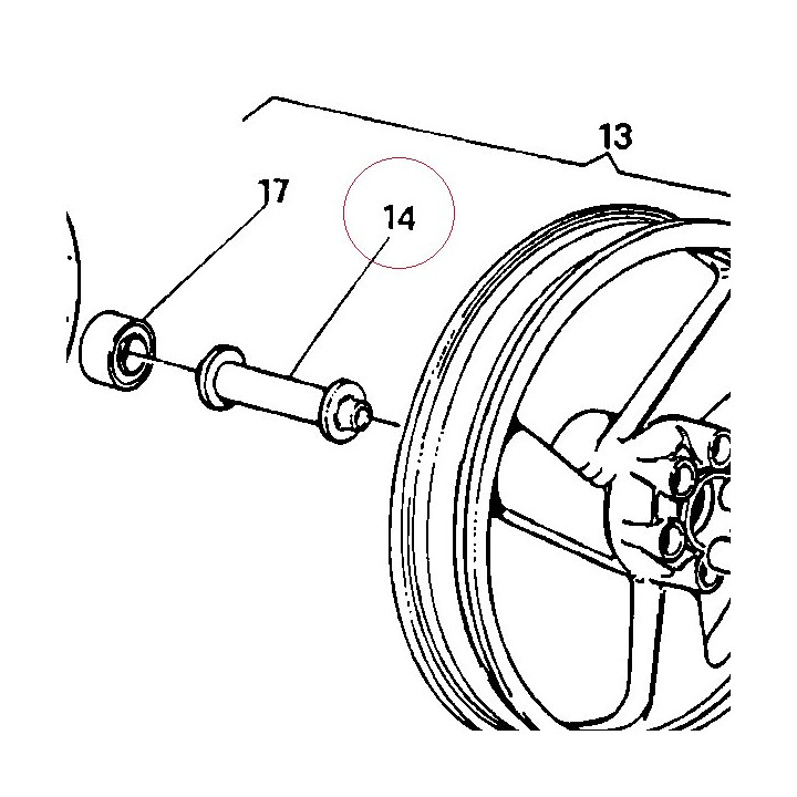 Inner spacer 71410021A