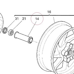 Inner spacer 71410791A