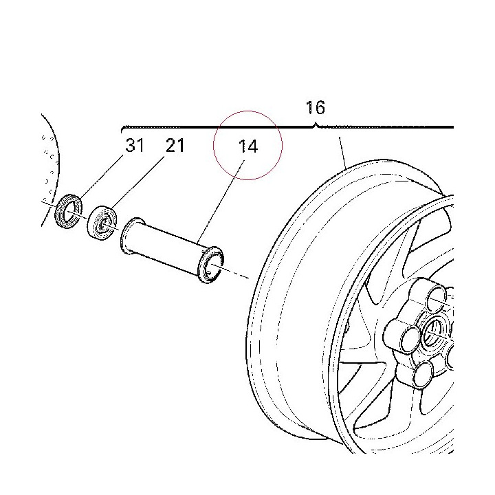 Inner spacer 71410791A
