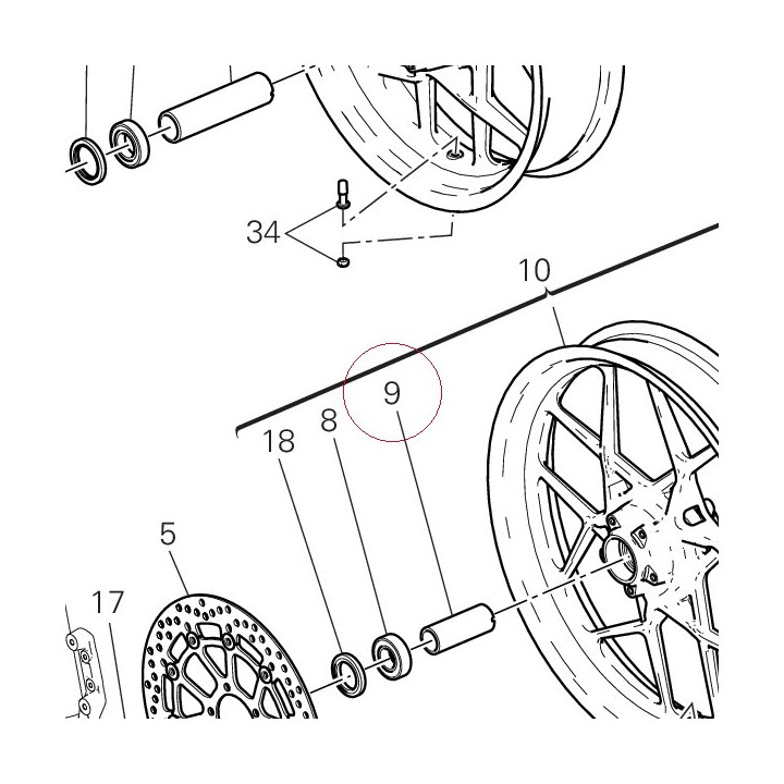 Inner spacer 71413352A