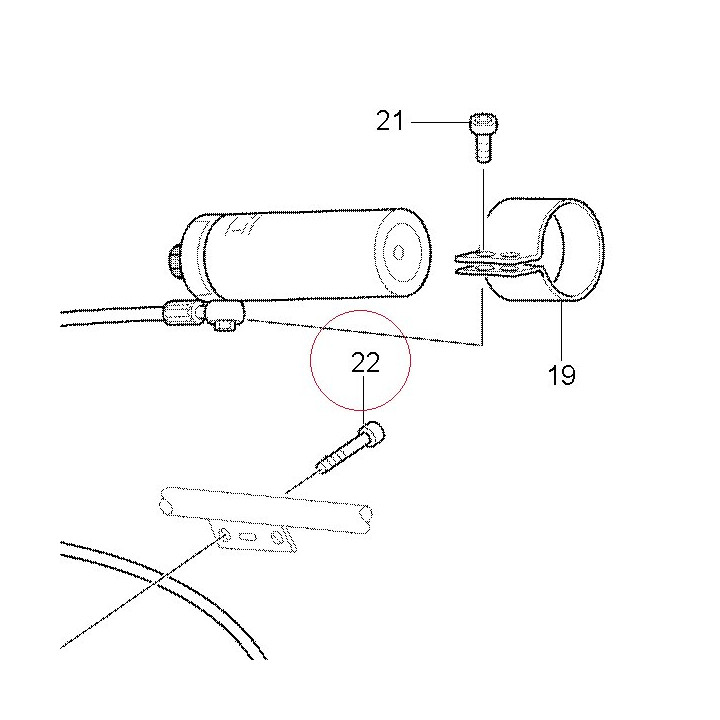 Screw M8X46 715022146