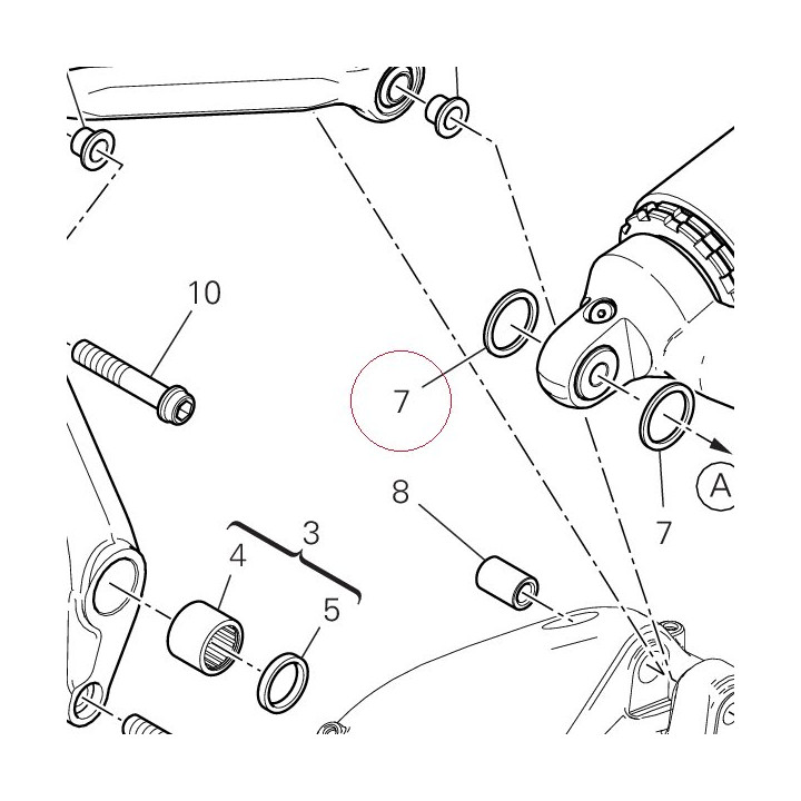 Spacer 71510092A