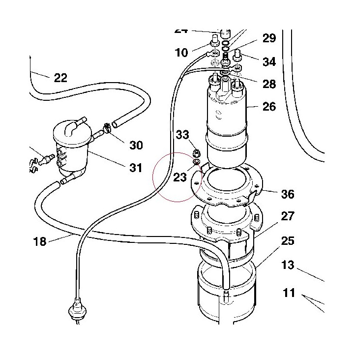 Spacer 71610011A
