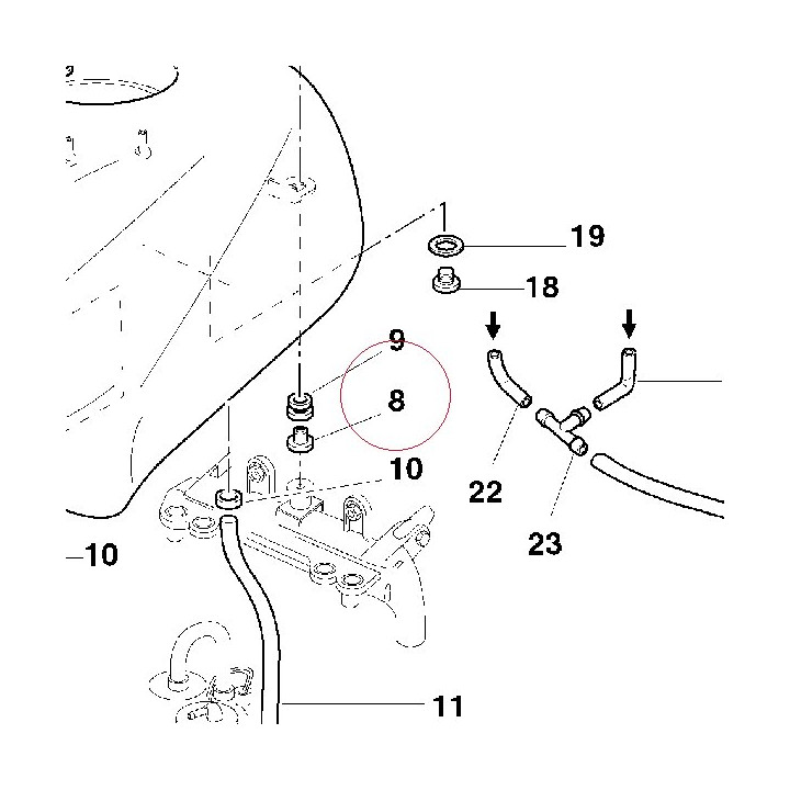 Spacer 71610212A