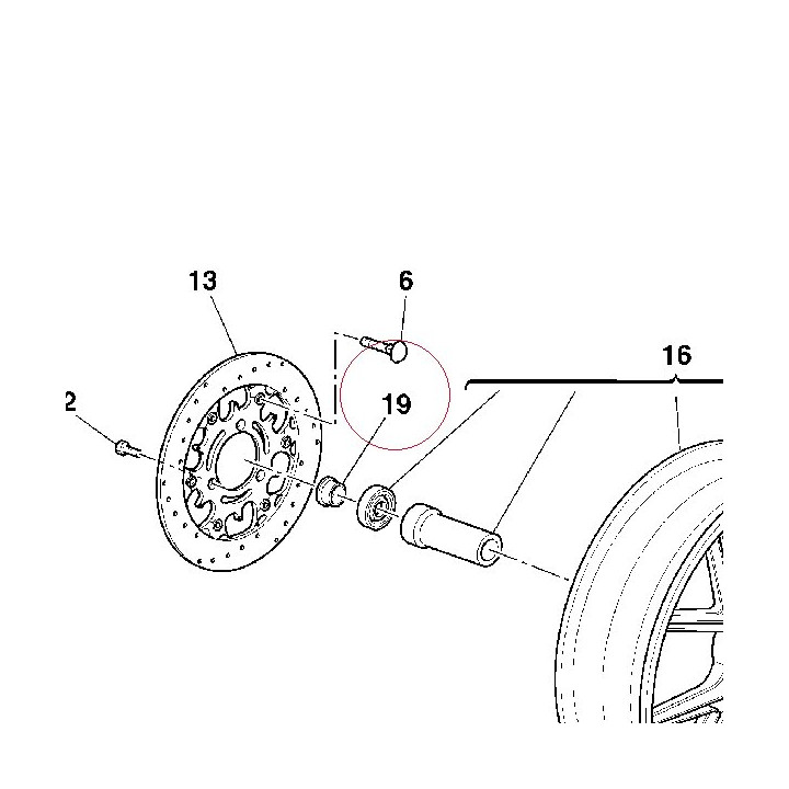 Spindle, taper 71611012A