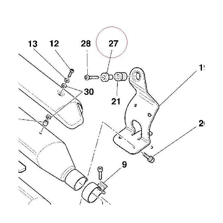 Spacer 71611161A