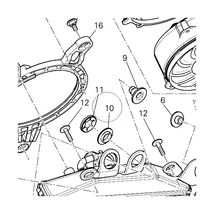 Spacer 71614301A