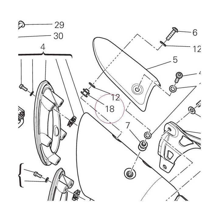 Spacer 71614701AA