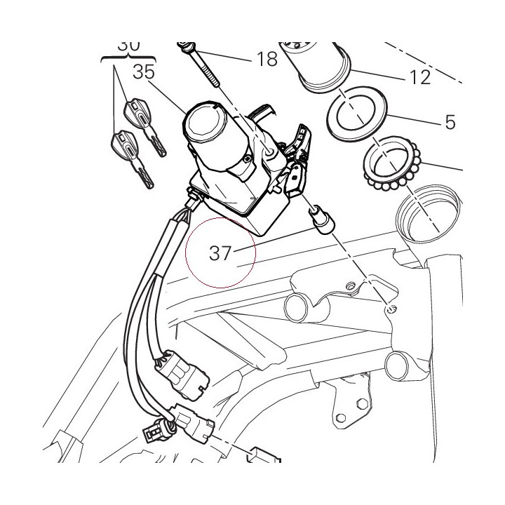 Spacer 71614914AA