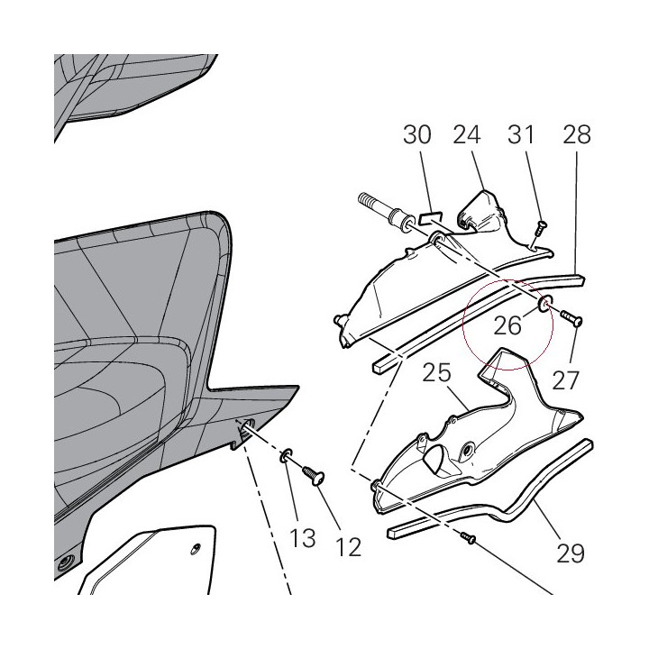 Spacer 71616051AA