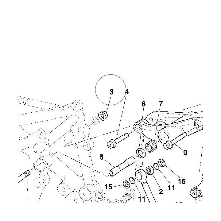 Nut, flanged M10X1.25 729910FF1