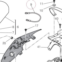 Anti-theft cable 73210071A