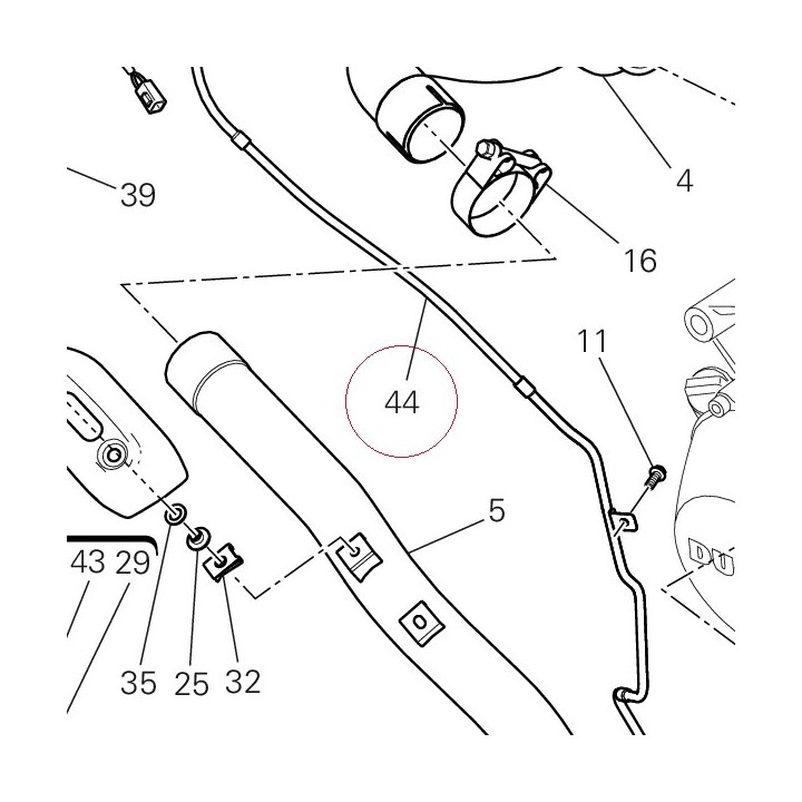Flexible cable 73210301C