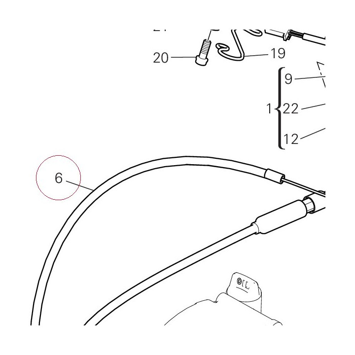 Flexible cable 73210573A