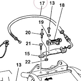 Flexible cable 73220011B