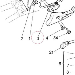 Lock latch 73220061A