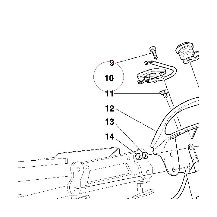Seat lock 73220092A