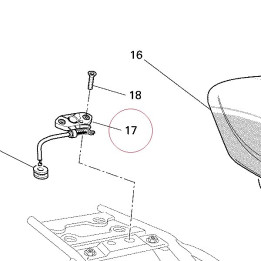 Cable, seat lock 73220102A