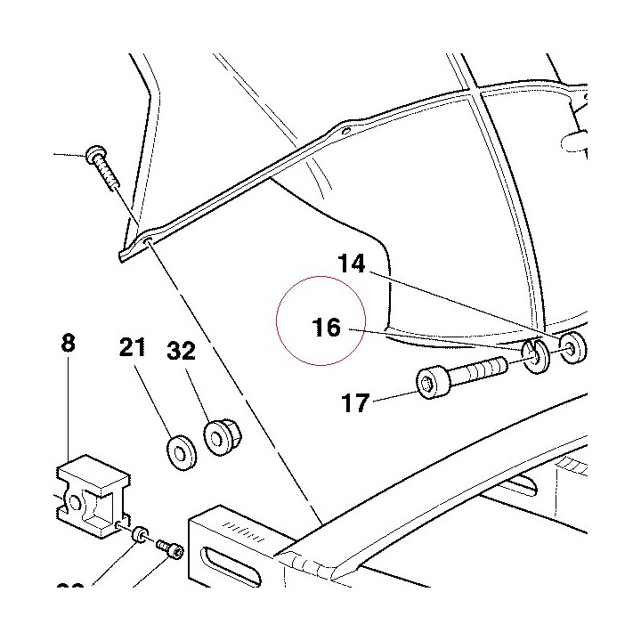 Washer, spring 734010N01