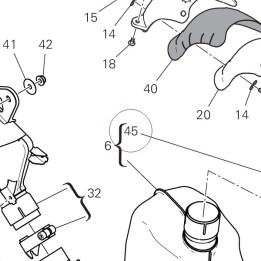 Connector comp, exhaust pipe 74113381A
