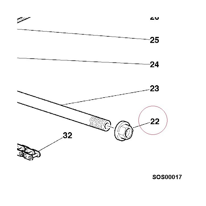 Nut 74810081A