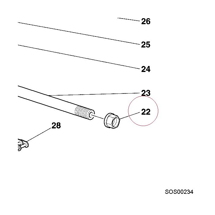 Nut 74810081C